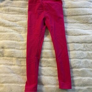 Hanna Andersson Vibrant Pink Kids Leggings